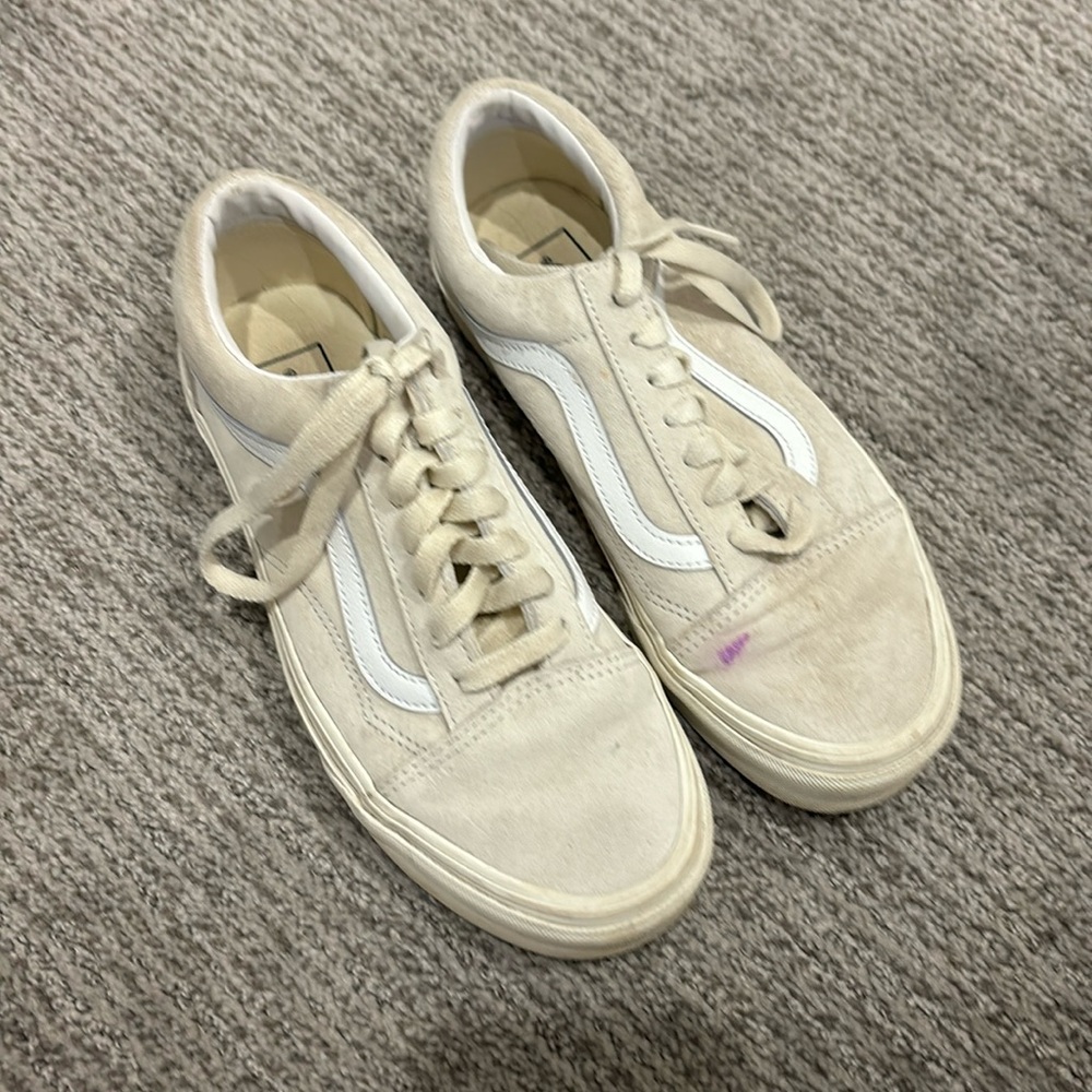 Cream vans